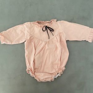 Bebe organic baby romper 3m